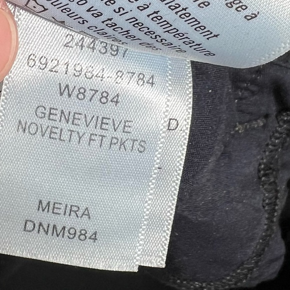 PAIGE Genevieve Dark Indigo Flare Jeans High Waisted 32 Long inseam - Picture 7 of 9